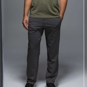 Lululemon Mens Kung Fu Pant Heathered Dark Grey